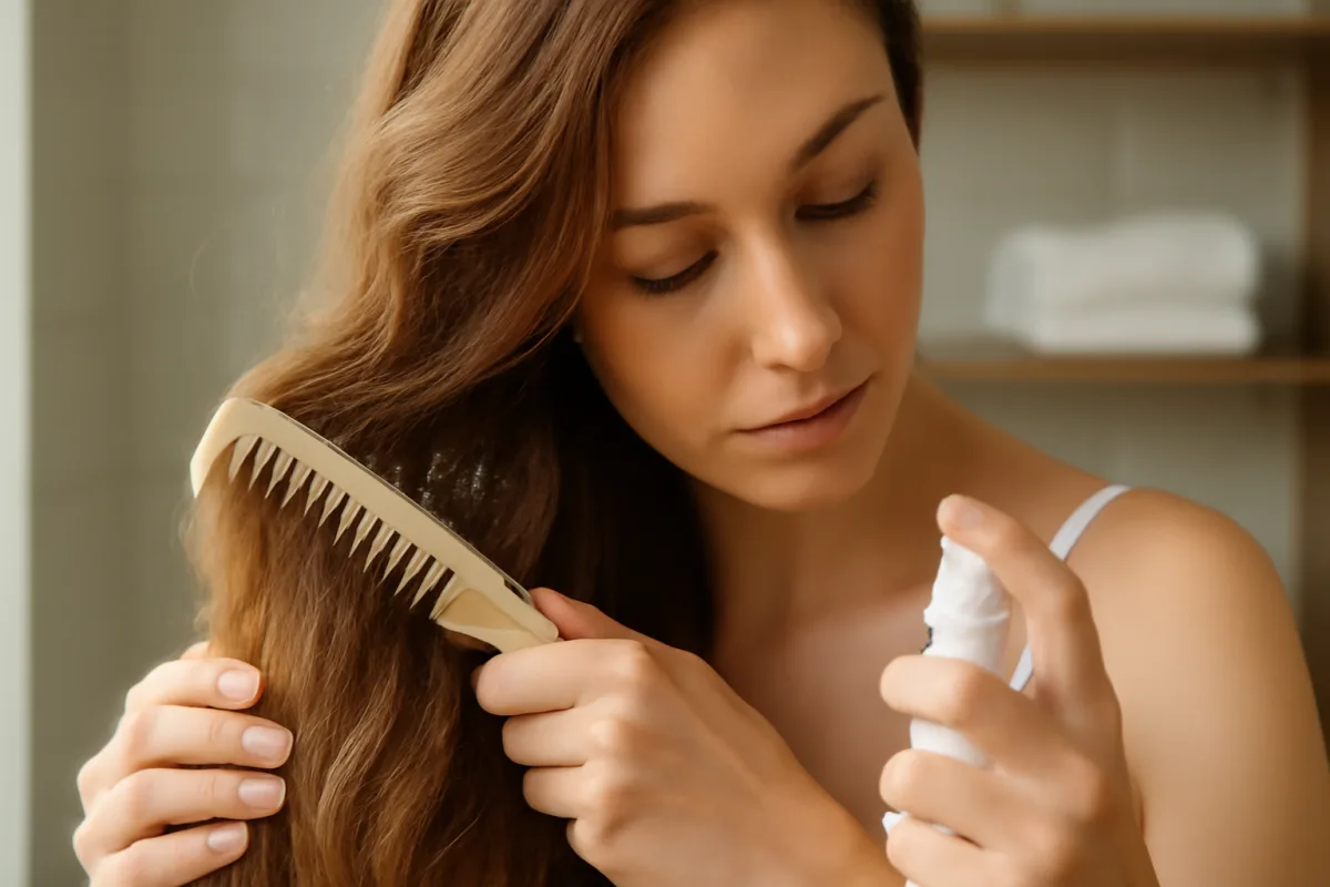 Come eliminare i residui di lacca dai capelli? Il metodo soft che non li danneggia